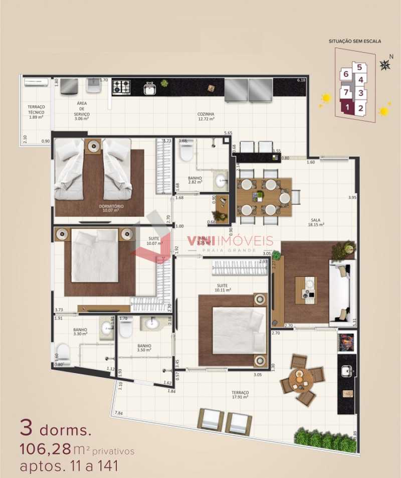 Apartamento em Aviação