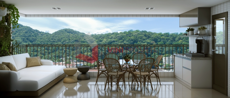 Apartamento em Canto Do Forte