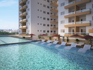 Apartamento em PRAIA GRANDE - Boqueirão